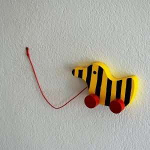 Oliver the Wooden Fox Oliver the Wooden Fox, handmade wooden pull toy