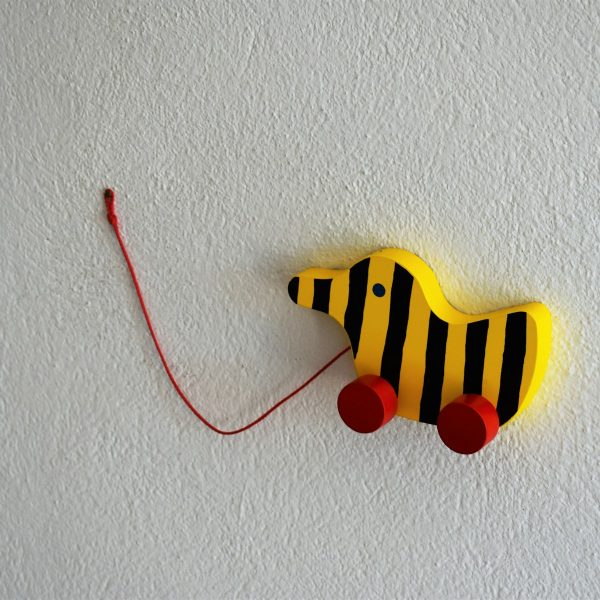 Oliver the Wooden Fox Oliver the Wooden Fox, handmade wooden pull toy